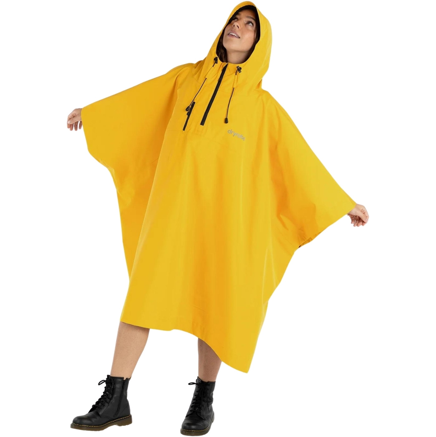 2026 Dryrobe Waterproof Change Robe / Poncho DRWCRP - Yellow